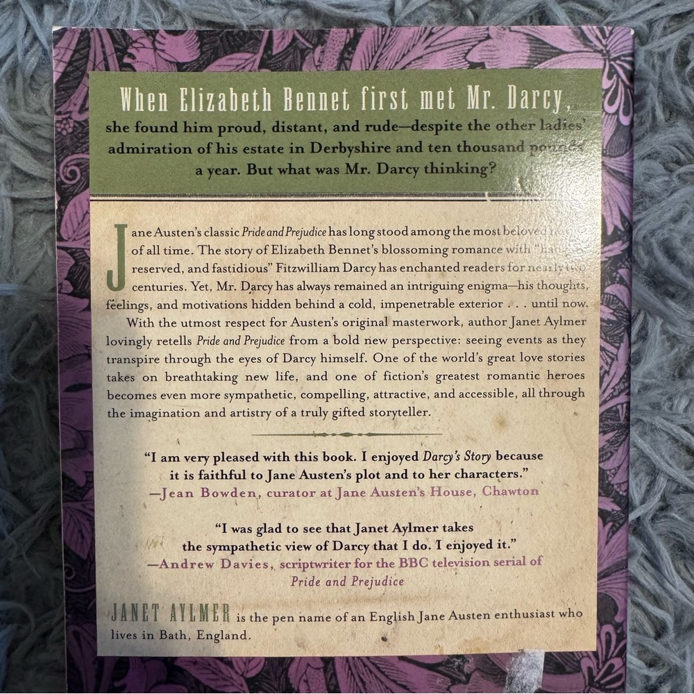 Darcy’s Story Paperback Book by Janet Aylmer - Picture 12 of 13